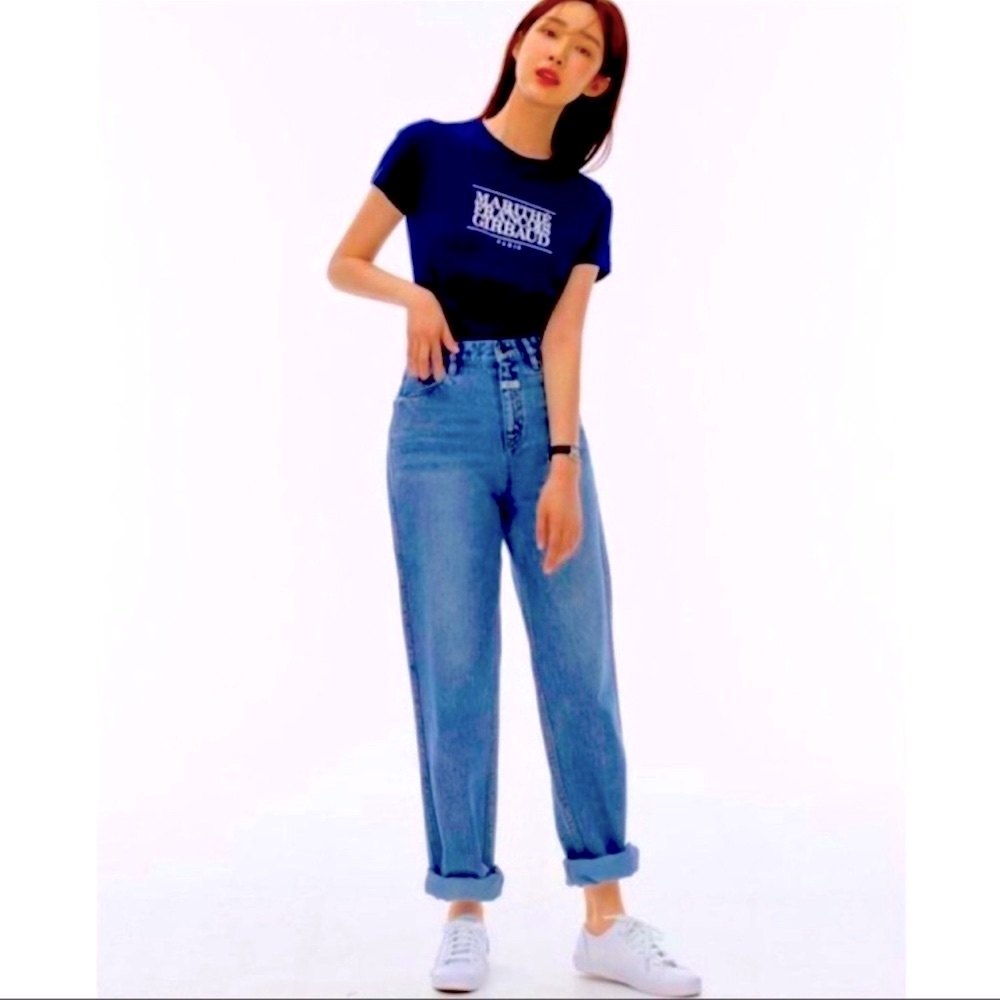 ✨Marithe Francois Girbaud High-waist Vintage Jeans